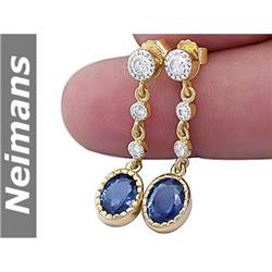 Vintage 9.50 ct Pink Kunzite, Sapphire & Diamond Ring