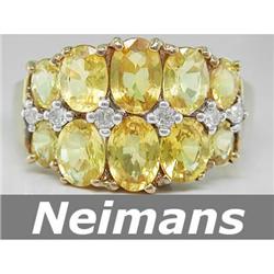 Gem Certified 1.75ct Black Diamond Anniversary Ring 14K