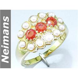 Certified 4.00 ct Star Sapphire Ring 14kt Gold