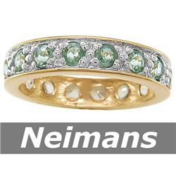 Certified 3.50 ct Emerald & Diamond Pendant 14k