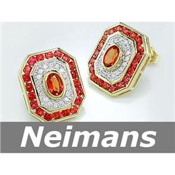 Certified 1.00 ct Black & White Diamond Cocktail Ring