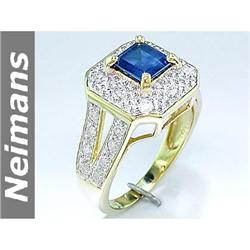 8.50 ct Certified Sapphire Bracelet 14kt Gold