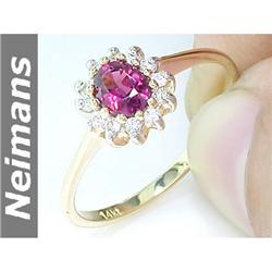 Vintage 3.25 ct Emerald & VS Diamond Ring 14k Certified