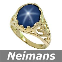 Exotic .75 ct Certified Black Diamond Ring 14kt Gold