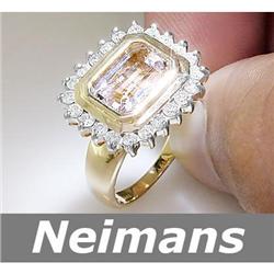 Awesome .50 ct Black & White VS Diamond Ring 14kt Gold