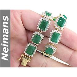 Fine Gem 2.25 ct Multi Sapphire & Ruby Ring 14kt Gold