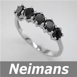 Gem Certified 1.50 ct Emerald & VS Diamond Ring 14kt