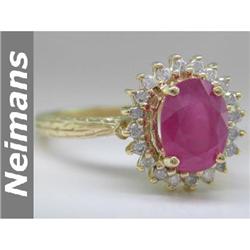 Fine Gem Certified .50 ct Aquamarine & Diamond Ring 14k