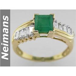 Gem 2.75 ct Certified White Sapphire & Ruby Ring 14kt