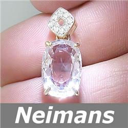 USGL Certified Genuine 1.00 ct Blue Topaz Ring 14k Gold