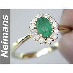 Men's 1.75 ct Sapphire & VS Diamond Gents Ring 14K Gold