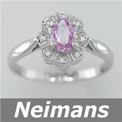 Men's Gents 7.50ct Certified Ruby & VS Diamond Ring 14K