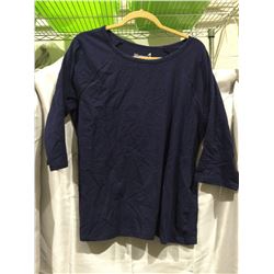 Hanes 3/4 Length Sleeve Top (xl)