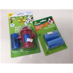 Waste Pick-up Dispenser and Replacement Bags