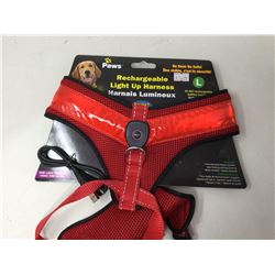 Rechargeable Light-up Harness (Large)