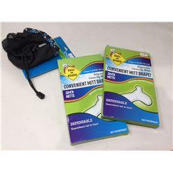 Snack Caddies and Disposable Clean-up Mitts