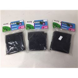 Elite Hush20 Replacement Filter Foams (2 x 3)