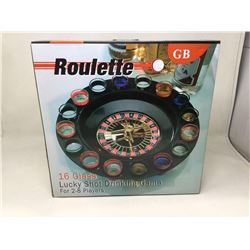 Roulette 16 Glass Lucky Shot Drinking Game