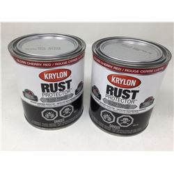 Krylon Rust Protector Gloss Cherry Red Enamel (2 x 946ml)