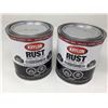 Image 1 : Krylon Rust Protector Gloss Cherry Red Enamel (2 x 946ml)