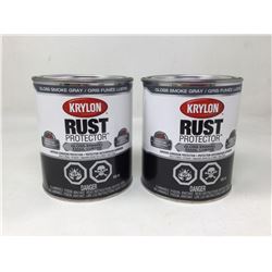 Krylon Rust Protector Gloss Smoke Gray Enamel (2 x 946ml)