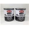 Image 1 : Krylon Rust Protector Gloss Smoke Gray Enamel (2 x 946ml)
