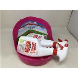 Litter Pan and Cage Cleaners