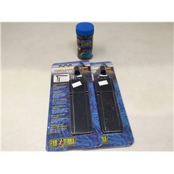 Aquatic Frog & Tadpole Food, Adhesive Support Bases