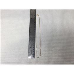 Gold Plated Necklace 9in