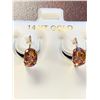 Image 1 : 14K Yellow Gold Azotic Topaz (1.48ct) Earrings - Appraised Value $1,650.00 CDN