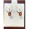 Image 3 : 14K Yellow Gold Azotic Topaz (1.48ct) Earrings - Appraised Value $1,650.00 CDN