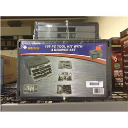 Prograde 105 PC Tool Kit w/ 4 Drawer Set