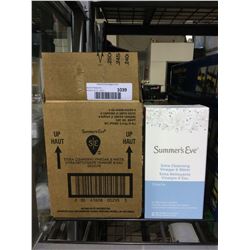 Case of 6 Summer's Eve Vinegar & Water Cleansers