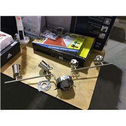 Innova Lighting 4 Light LED Fixed Track Light - Model: INFT9006SNC