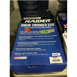 Raider Snow Thrower Cab (30" L x 28" W x 50" H)