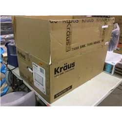 Kraus 30" Undermount Workstation Single Bowl S.S Kitchen Sink - Model: KWU110-30