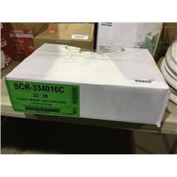 Case of Aluf Plastics 33 Gallon Trash Bags