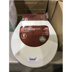 Ace Round Molded Wood Toilet Seat