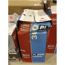 Case of Lepage PL300 Construction Adhesive (12 x 825mL)