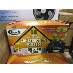 Eco II 18 Super Heavy Duty Construction Bags (133L)