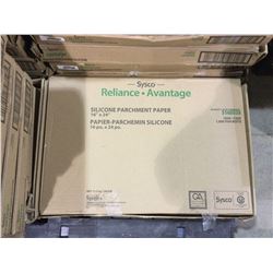 Case of 1000 Sysco Silicone Parchment Paper (16" x 24")