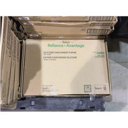 Case of 1000 Sysco Silicone Parchment Paper (16" x 24")