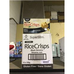 Case of Super Slim Brown Rice Crisps (12 x 100g)
