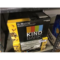 Case of Kind Bark Dark Chocolate Almond & Salted Caramel Snack (12 x 102g)