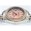 Image 7 : Rolex Ladies 2 Tone Salmon Diamond Oyster Perpetual Datejust Wristwatch