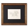 Image 1 : Guillaume Azoulay, "Progression AZJ" Framed Original Drawing, Hand Signed with L