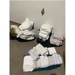 Lots of sheets and pillowcases