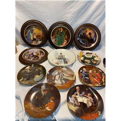 Norman Rockwell collector plates