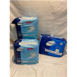 4 packages of size Large Tenna