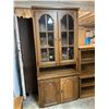 Image 1 : Oak Display Cabinet